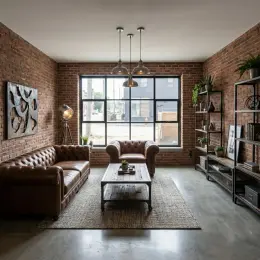 Living Room - Industrial